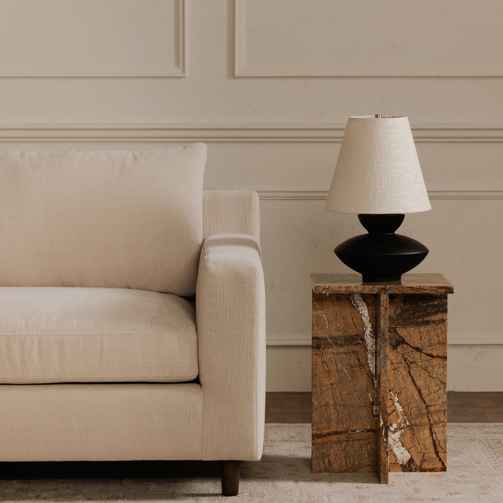 Hutton Left Sectional Beige