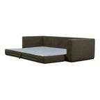 Rue Sleeper Sofa Deep Green