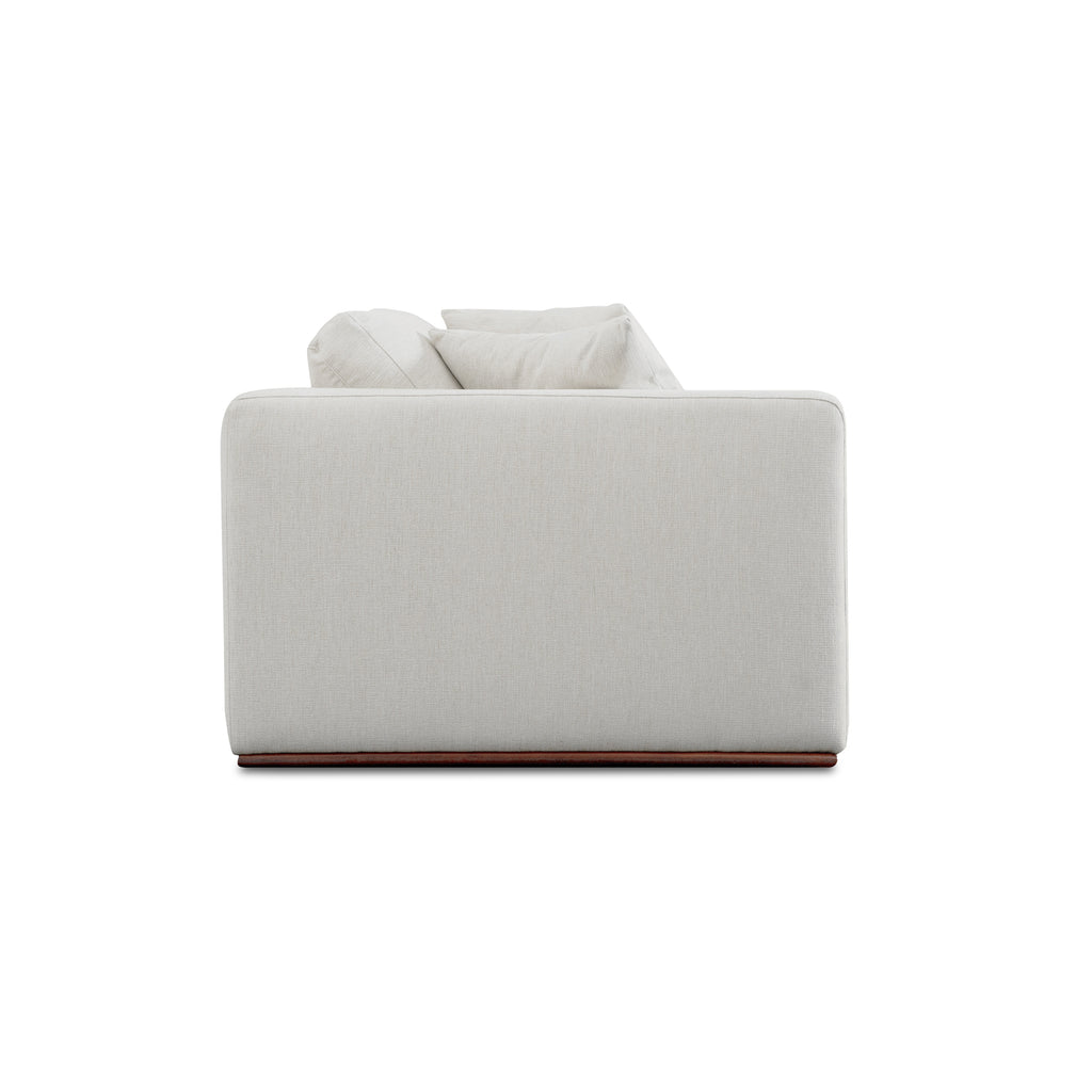 Rue Left Arm Facing Chair Off White