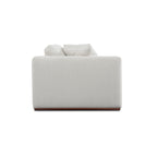 Rue Left Arm Facing Chair Off White