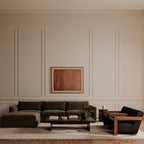 Rue Left Arm Facing Chair Deep Green