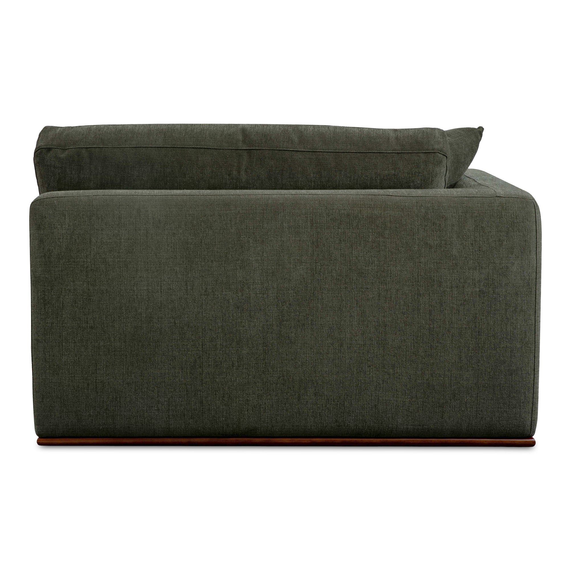 Rue Left Arm Facing Chair Deep Green