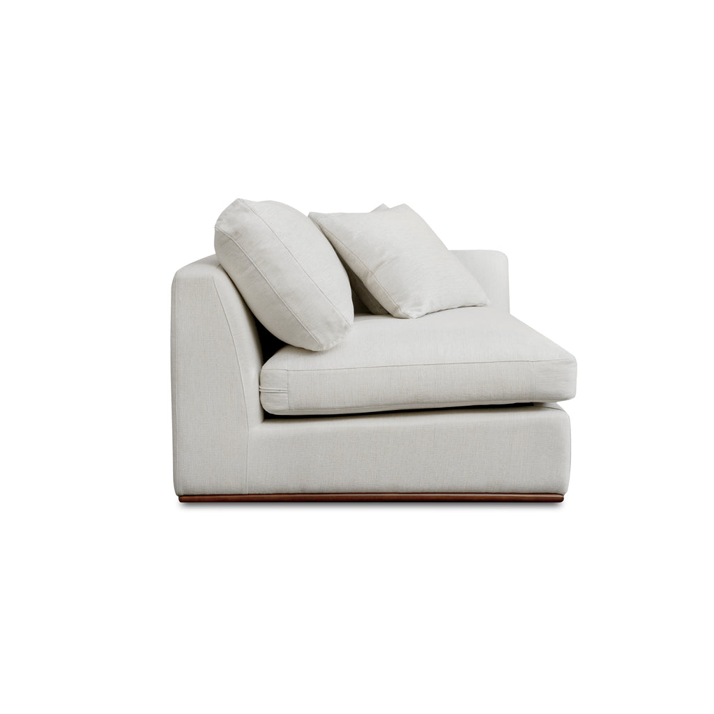 Rue Right Arm Facing Chair Off White