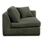 Rue Right Arm Facing Chair Deep Green