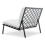 Salma Outdoor Accent Chair White