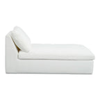 Miles Outdoor Chaise White