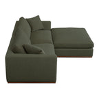 Rue Nook Modular Sectional Dark Green