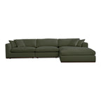 Rue Lounge Modular Sectional Deep Green