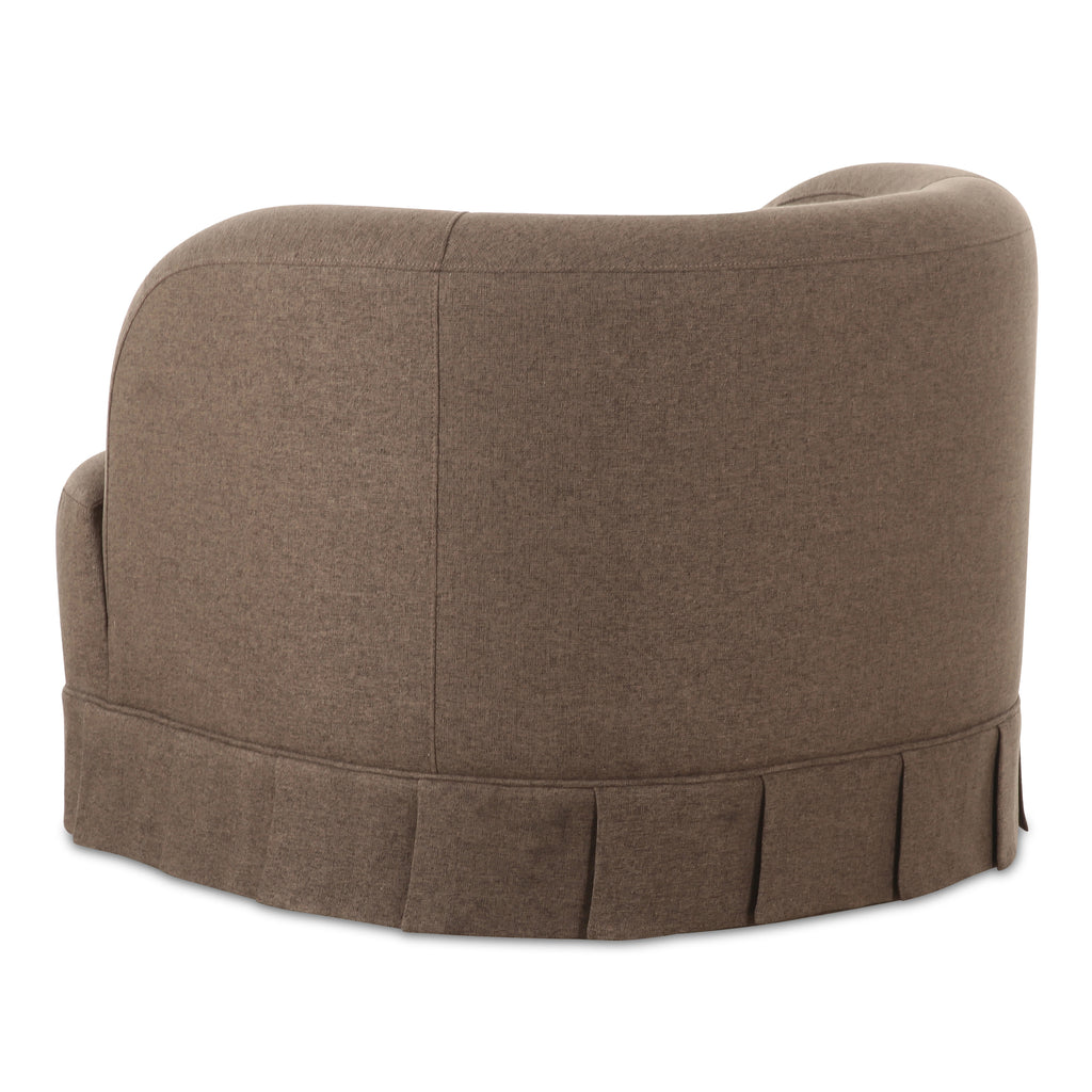 Maren Swivel Chair Brown