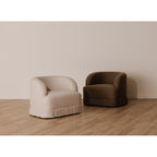 Maren Swivel Chair Beige