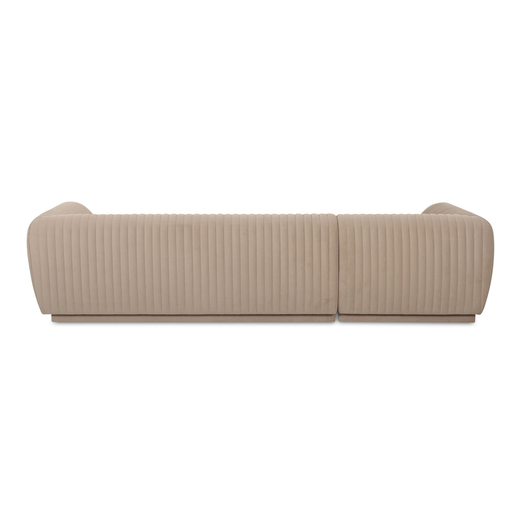 Zandro Left Sectional Beige