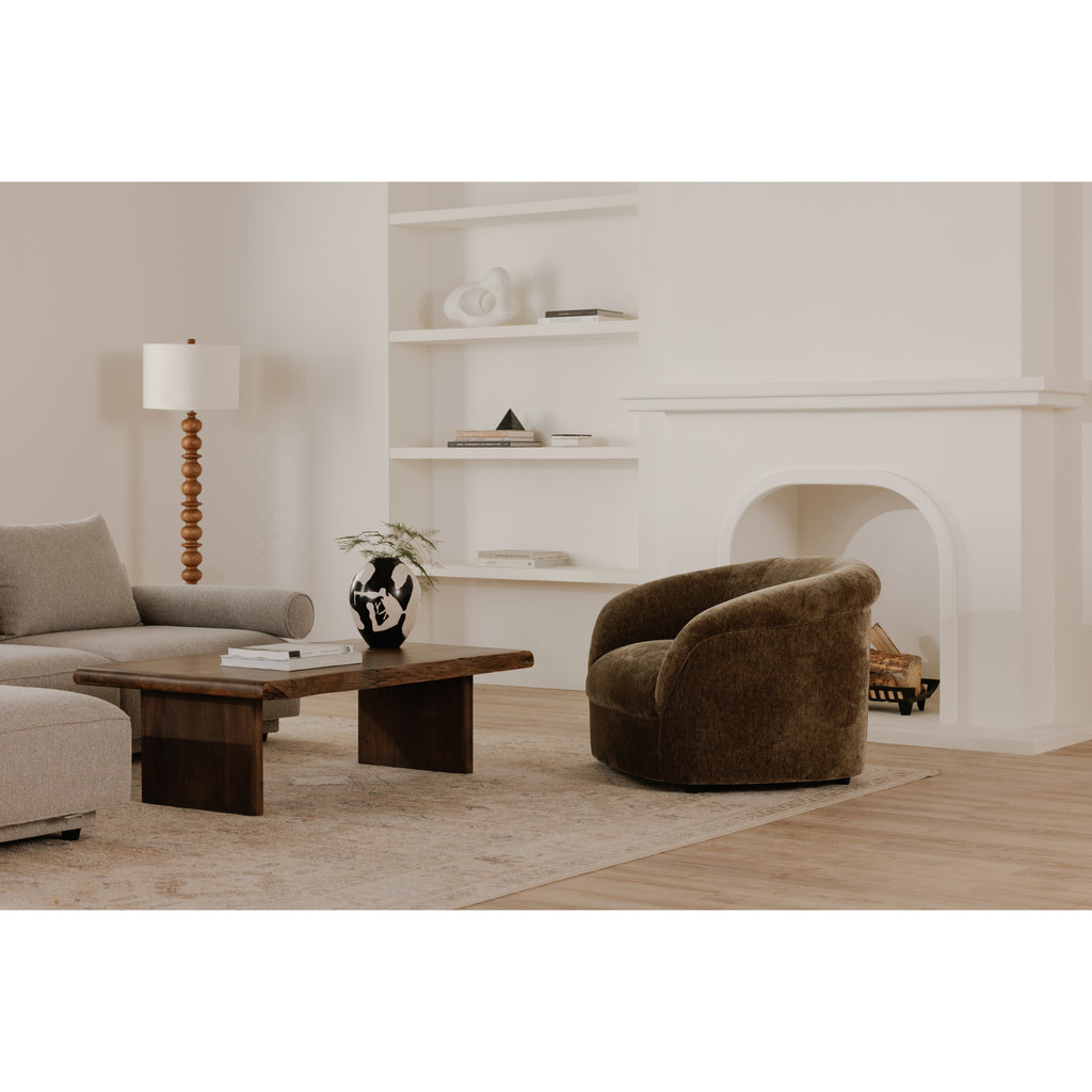 Thora Lounge Chair Dark Green