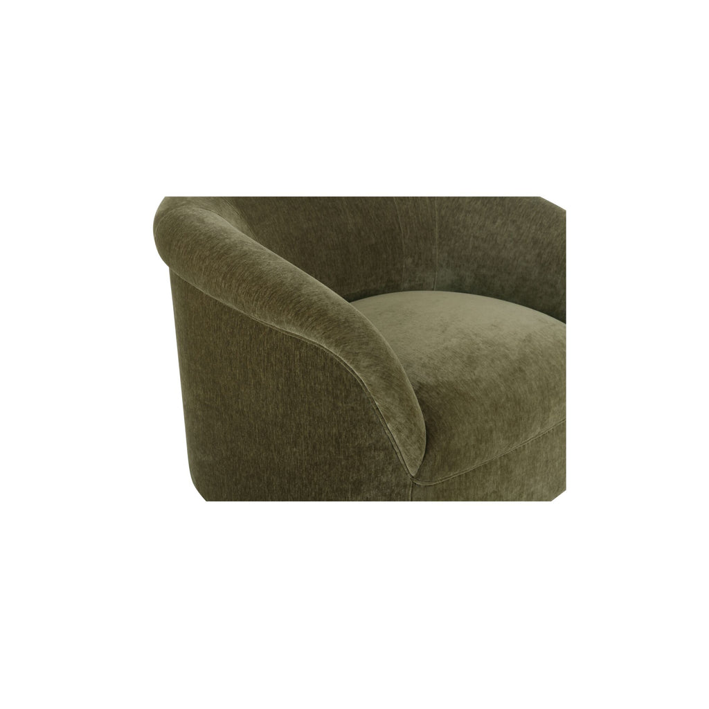 Thora Lounge Chair Dark Green