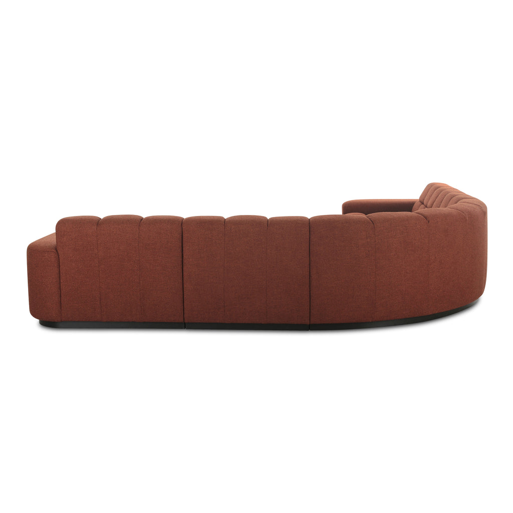 Roman L-Shaped Sectional Rust