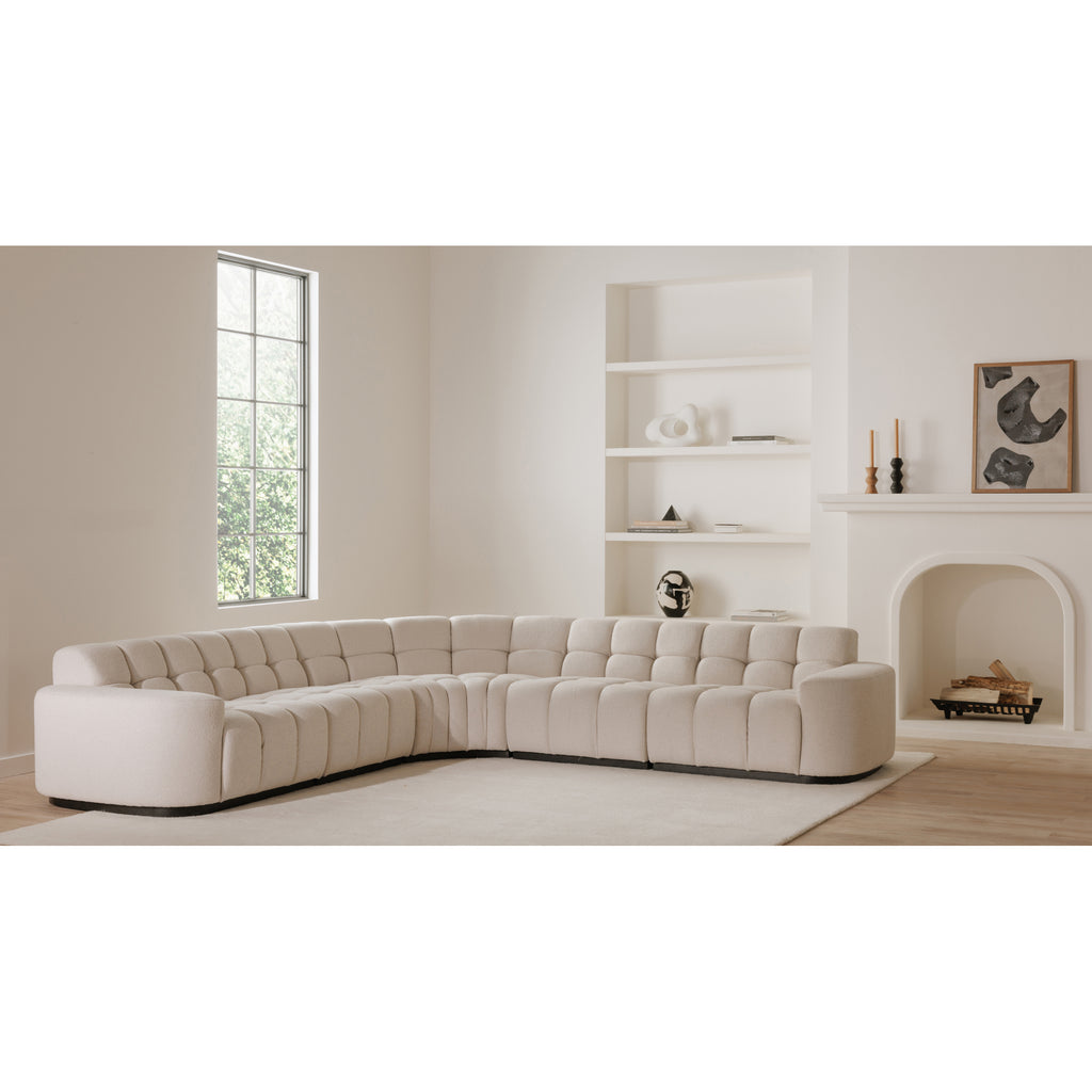 Roman L-Shaped Sectional Oat