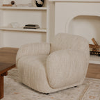 Hazel Lounge Chair Off White