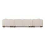 June U Shaped Modular Sectional Oatmeal