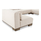 June U Shaped Modular Sectional Oatmeal