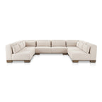June U Shaped Modular Sectional Oatmeal