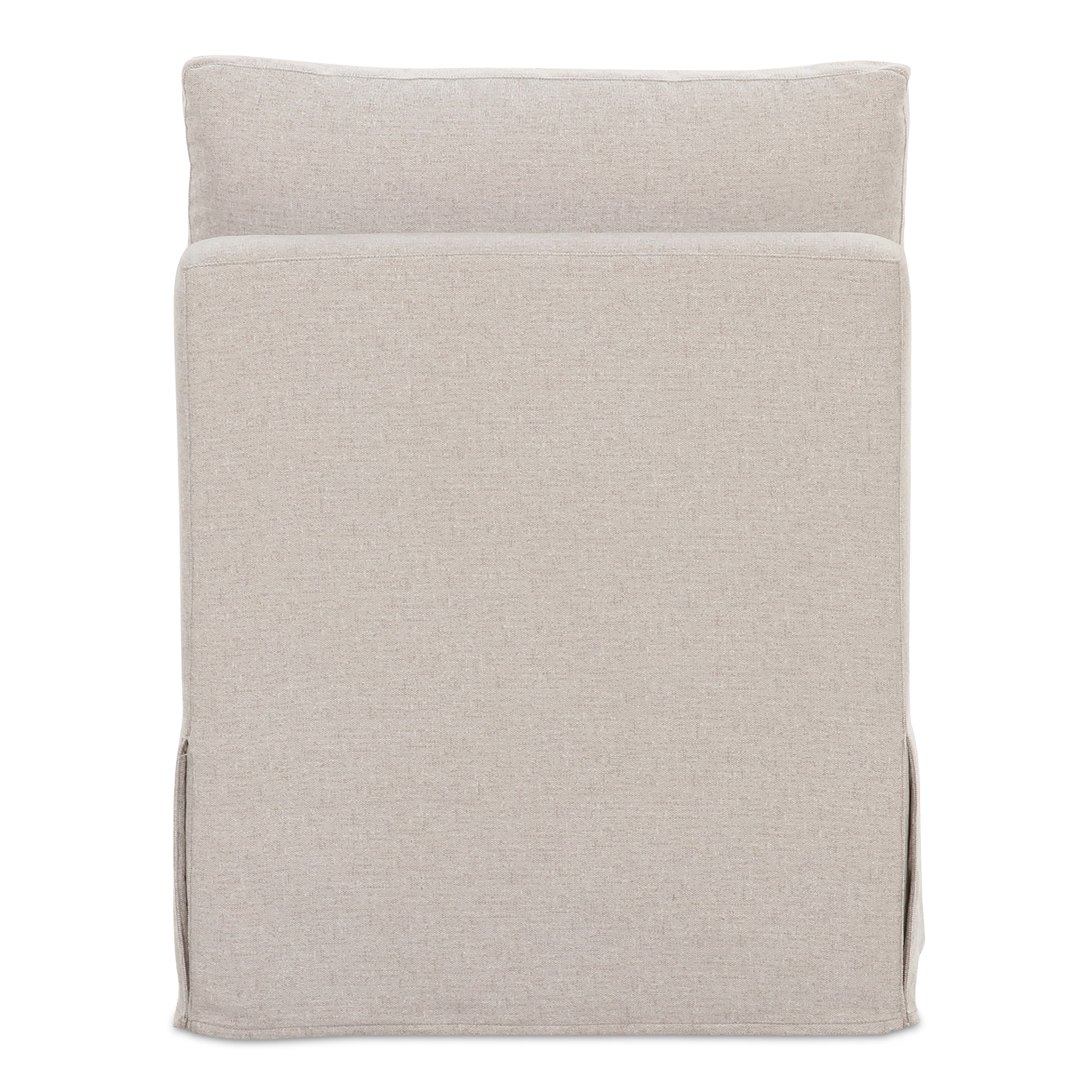 Fable Slipcover Dining Slipper Chair Beige
