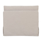 Fable Slipcover Dining Chair and Half Beige