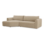 Madrid Left Sectional Cool Beige
