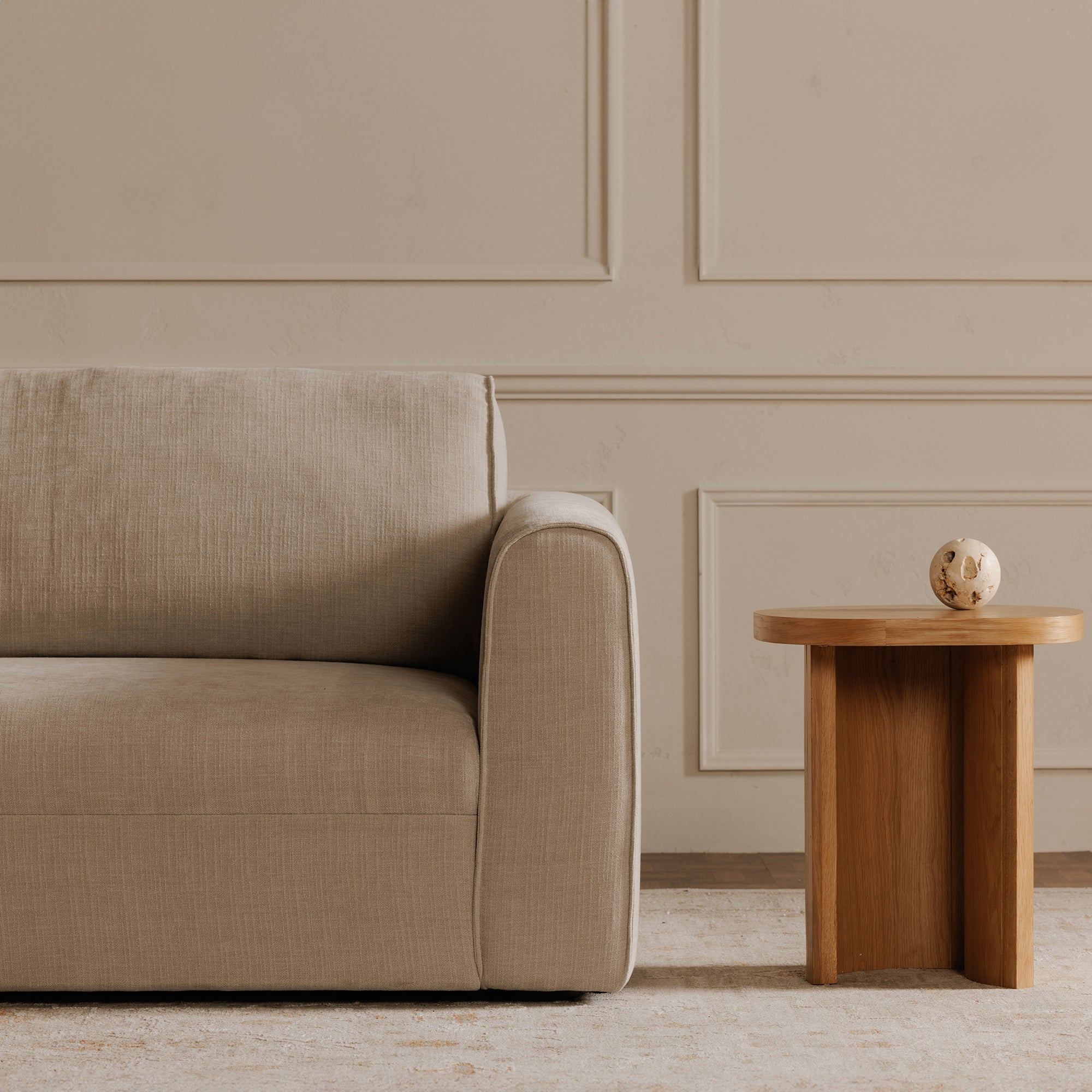 Madrid Right Sectional Cool Beige