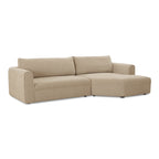 Madrid Right Sectional Cool Beige