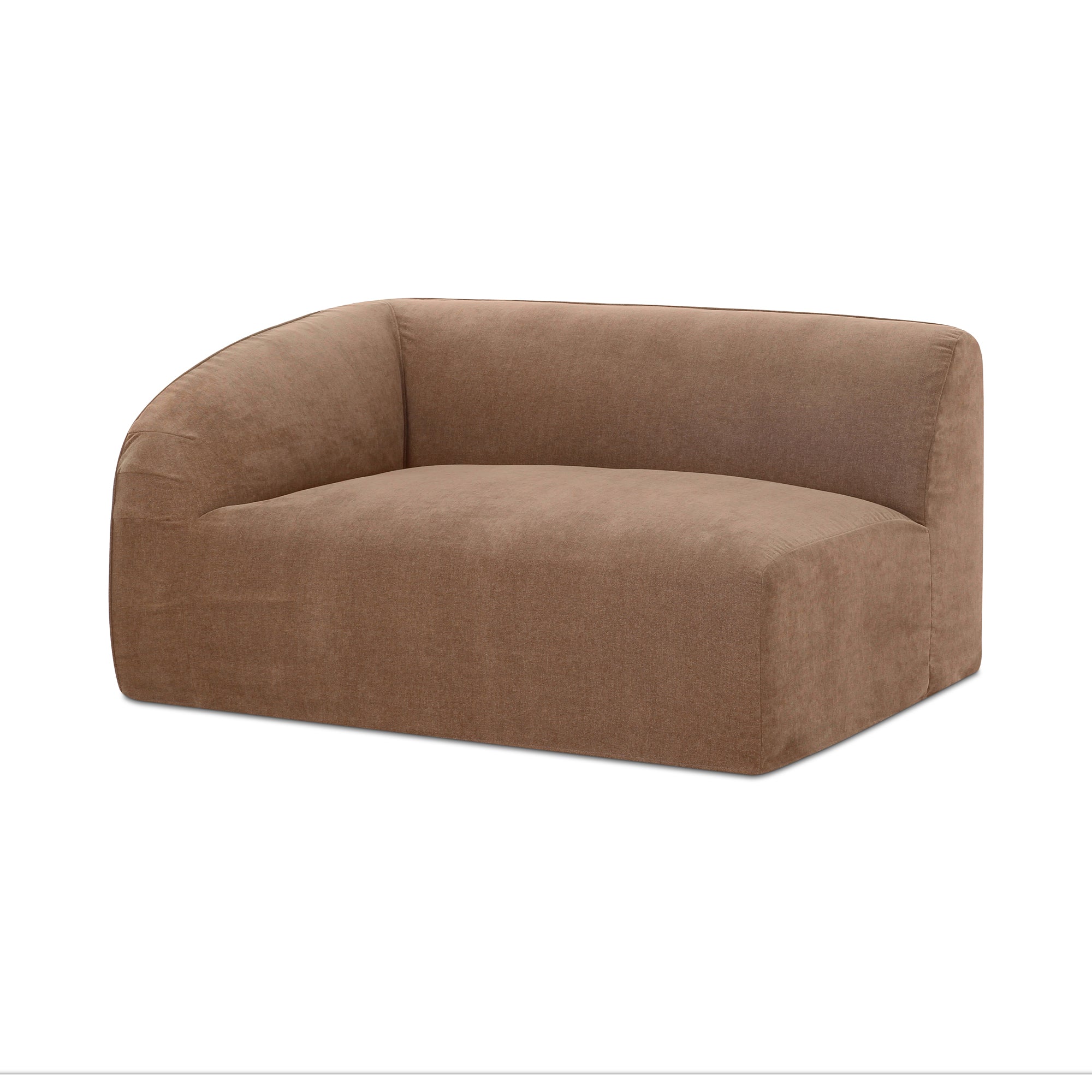 Isla Left Arm Facing Chair Mocha