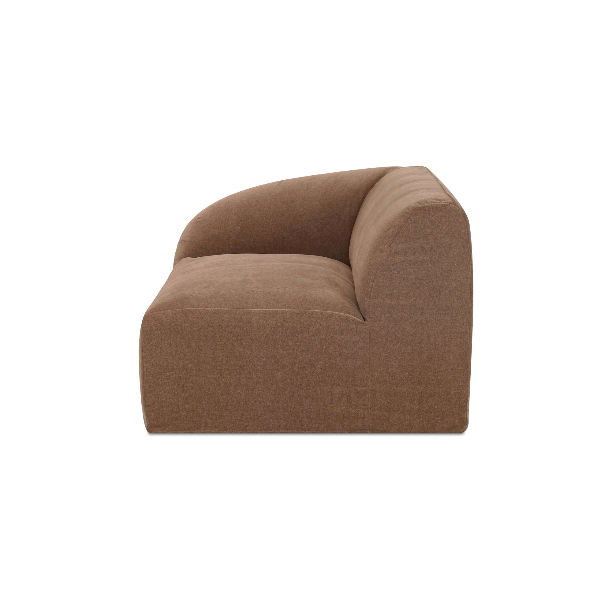 Isla Left Arm Facing Chair Mocha