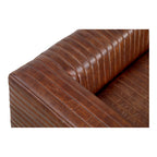 Castle Sofa Dark Brown