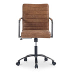 Roy Office Chair Open Road Brown Leather
