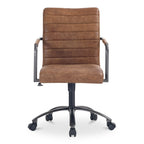 Roy Office Chair Open Road Brown Leather