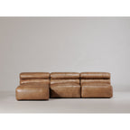 Ramsay Leather Slipper Chair Tan