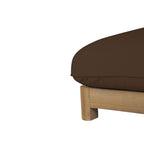 Enzo Outdoor Adjustable Lounge Chair Brown