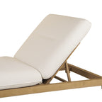 Enzo Outdoor Adjustable Lounge Chair White