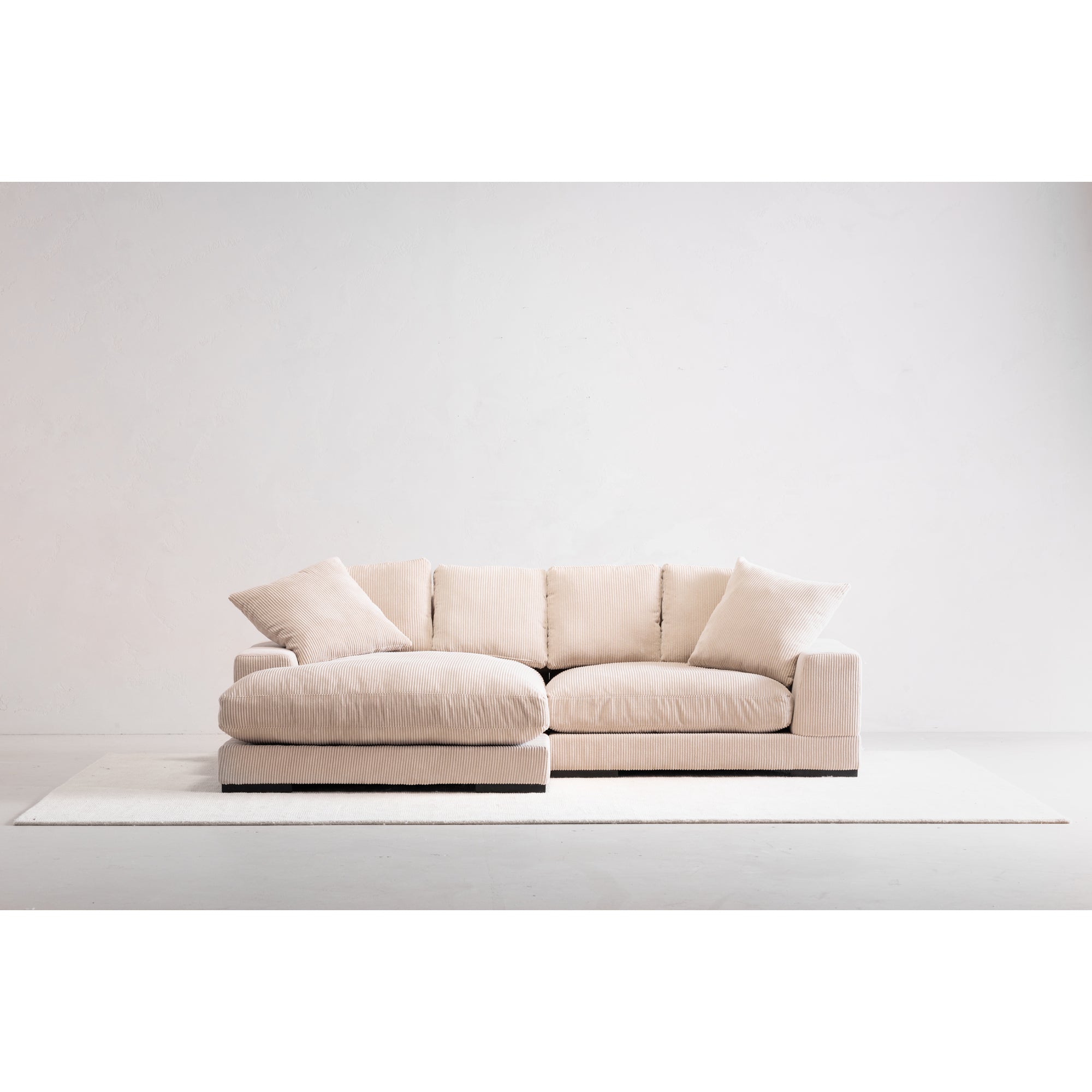 Plunge Sectional Cappuccino