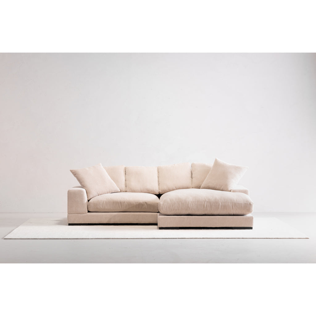 Plunge Sectional Cappuccino