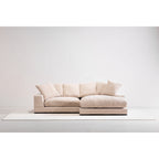 Plunge Sectional Cappuccino