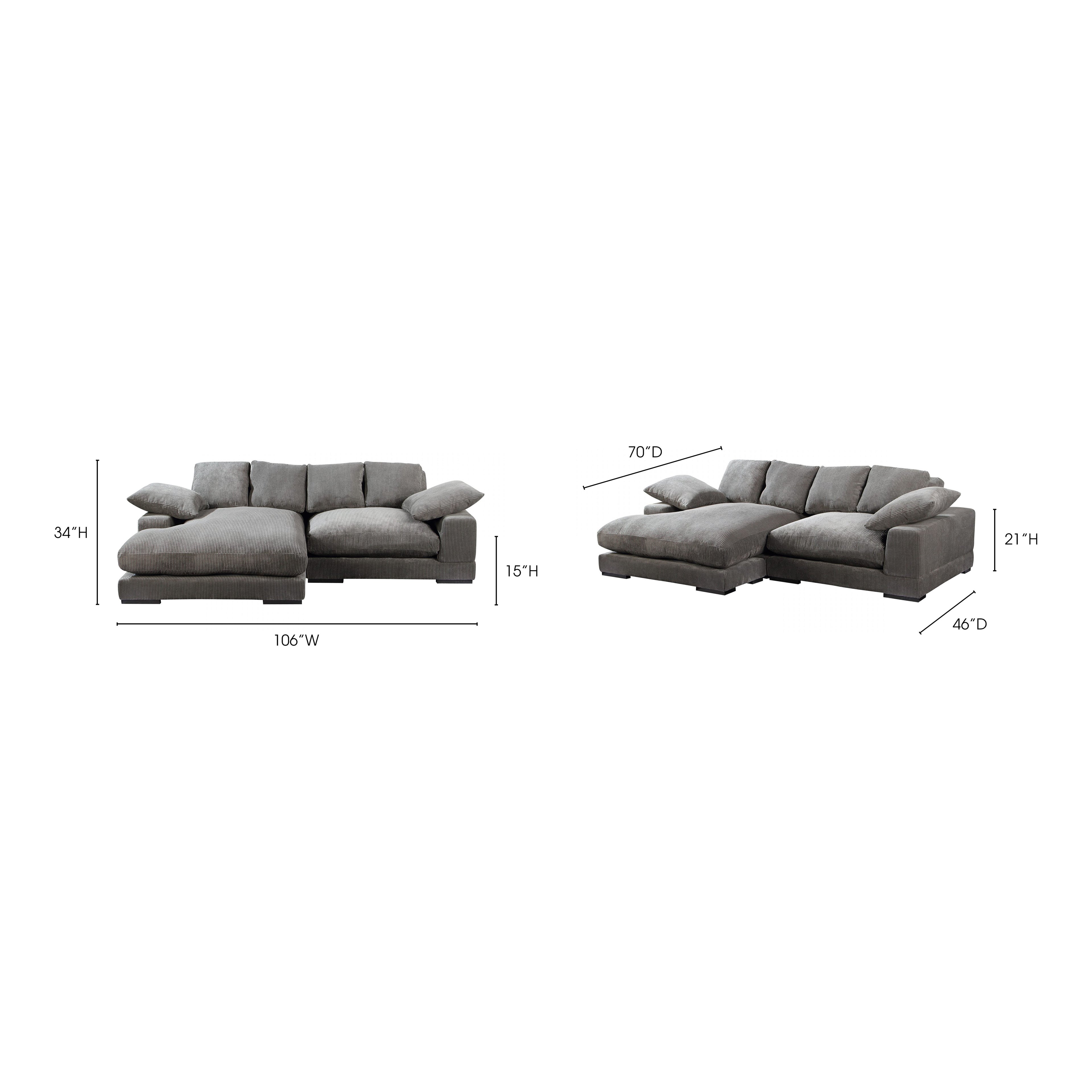 Plunge Sectional Charcoal