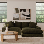 Plunge Sectional Dark Green