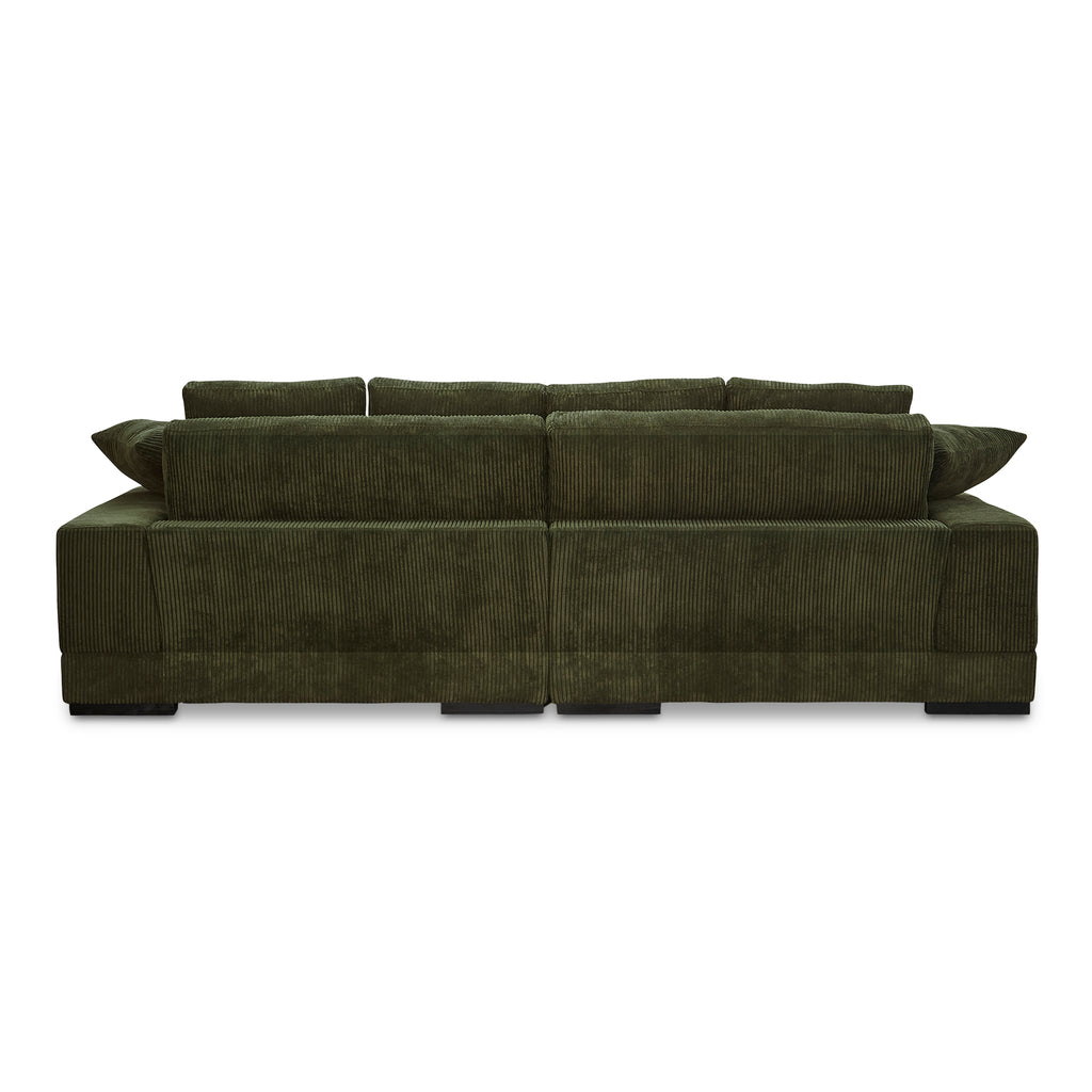 Plunge Sectional Dark Green