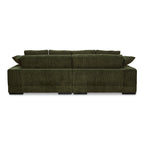 Plunge Sectional Dark Green