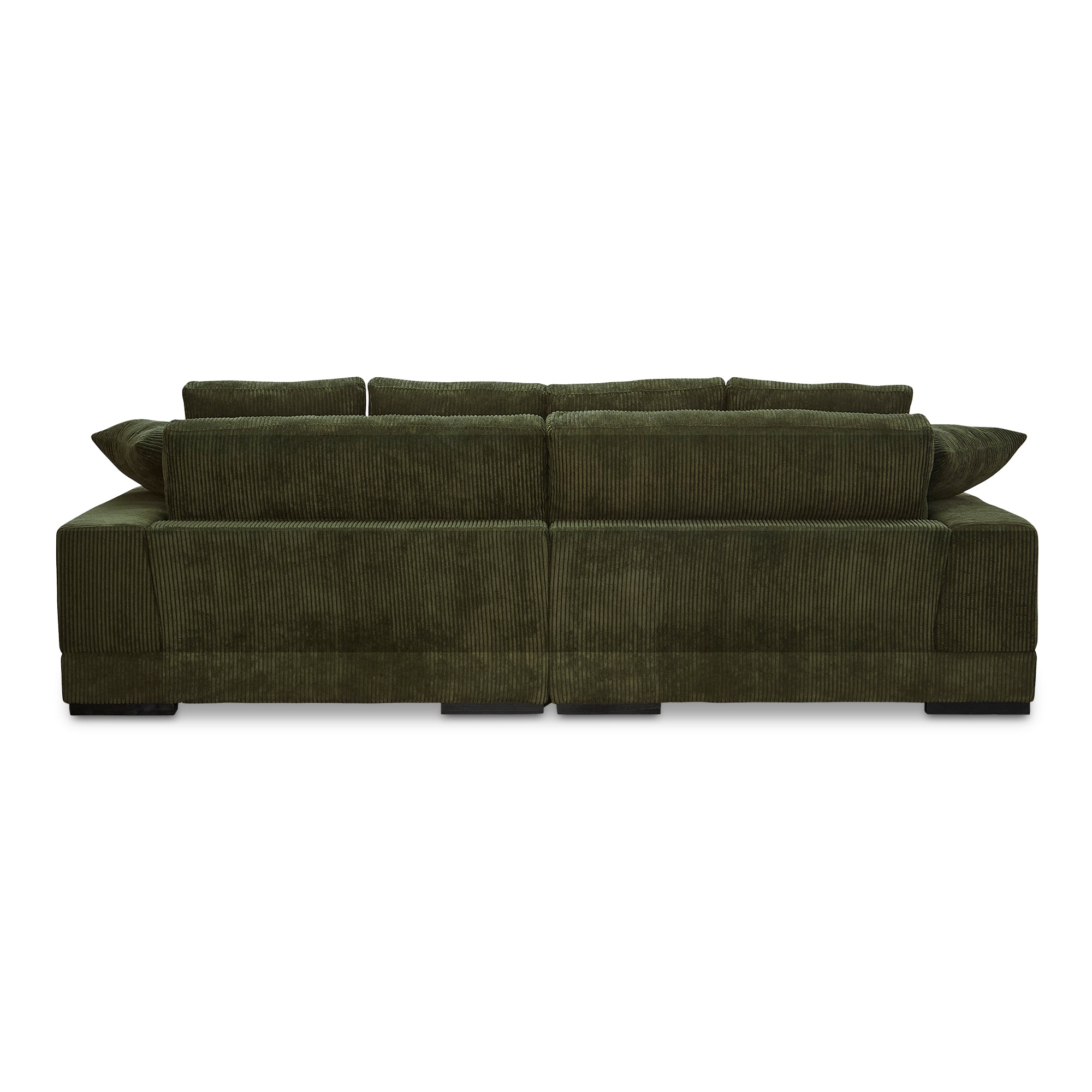 Plunge Sectional Dark Green