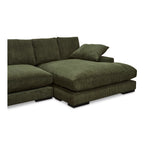 Plunge Sectional Dark Green