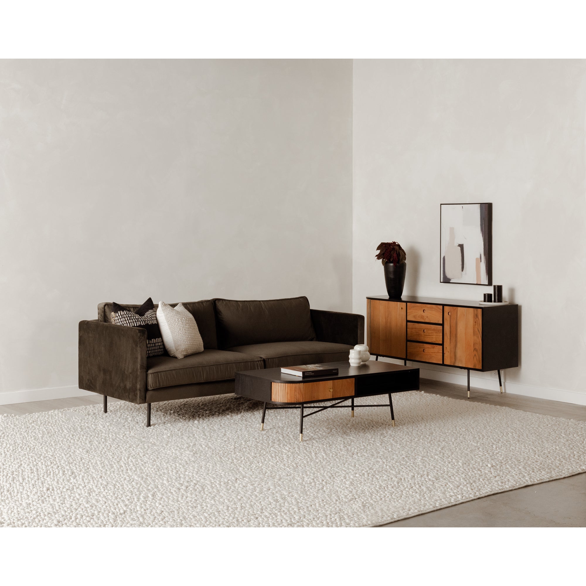 Raphael Sofa Dark Green