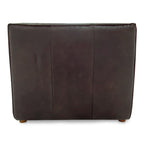Form Slipper Chair Espresso Brown Leather