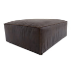 Form Ottoman Espresso Brown Leather