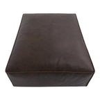 Form Ottoman Espresso Brown Leather