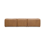 Form Classic L-Shaped Modular Sectional Sonoran Tan Leather